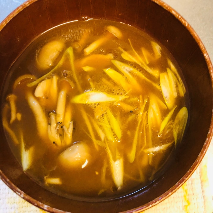 カレーの残りで!そうめん用つけ麺